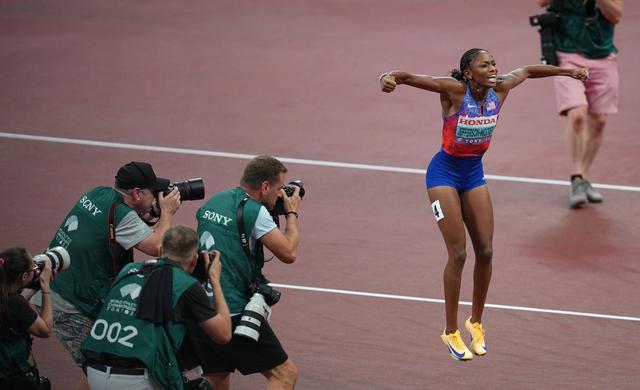 在比赛中率, 田径世锦赛 在比赛中率, 田径世锦赛